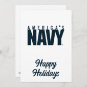 US-Marine | Amerikas Marine Feiertagskarte (Vorne/Hinten)