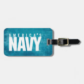 US-Marine | Amerikas Marine Gepäckanhänger (Vorderseite horizontal)