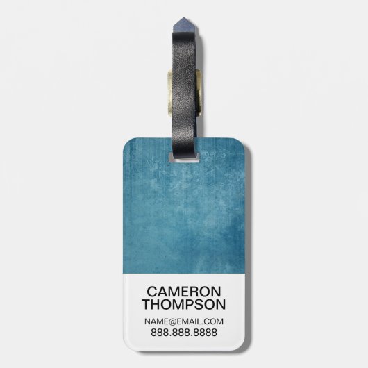 US-Marine | Amerikas Marine Gepäckanhänger (Rückseite vertikal)