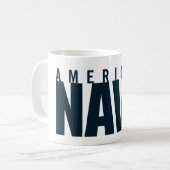 US-Marine | Amerikas Marine Kaffeetasse (Vorderseite Links)