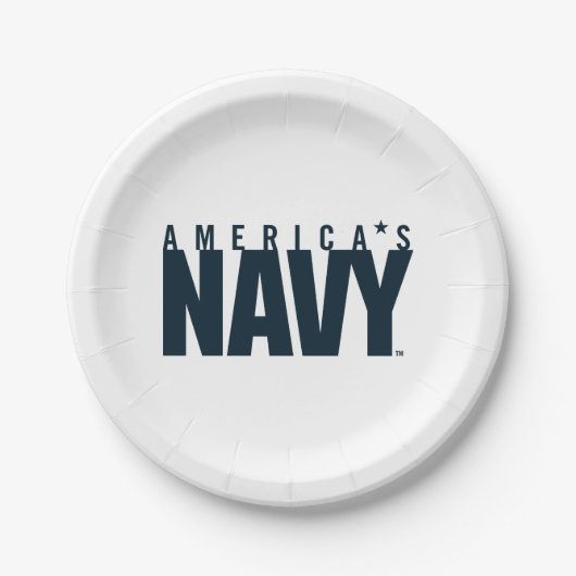 US-Marine | Amerikas Marine Pappteller (Vorderseite)