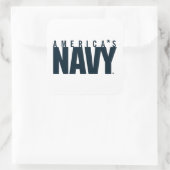 US-Marine | Amerikas Marine Quadratischer Aufkleber (Tasche)