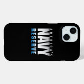 US-Marine | Amerikas Navy-Reserve Case-Mate iPhone Hülle (Rückseite (Horizontal))
