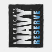 US-Marine | Amerikas Navy-Reserve Fleecedecke (Vorderseite)