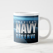 US-Marine | Amerikas Navy-Reserve Jumbo-Tasse (Rechts)