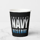 US-Marine | Amerikas Navy-Reserve Pappbecher (Rückseite)