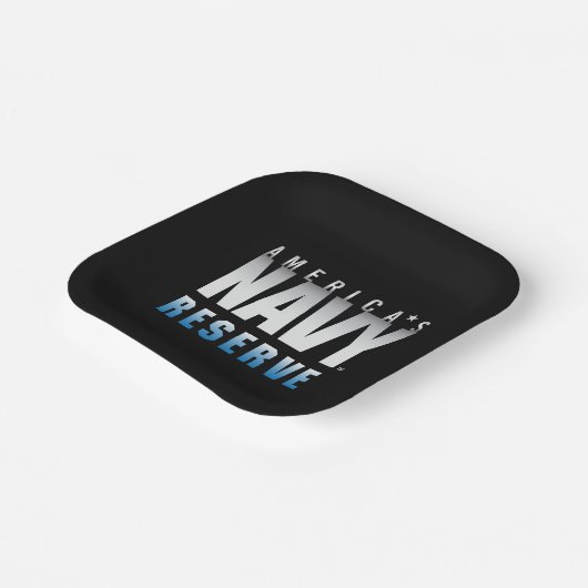 US-Marine | Amerikas Navy-Reserve Pappteller (Gewinkelt)