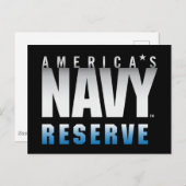 US-Marine | Amerikas Navy-Reserve Postkarte (Vorne/Hinten)