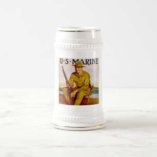 US-Marine Bierglas