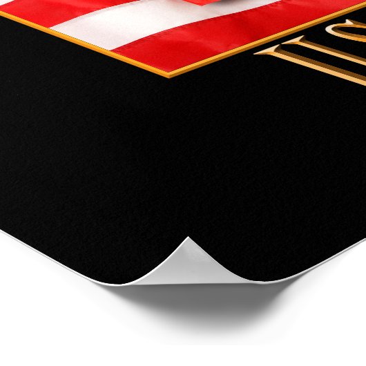 US Marine Corps 20" x 16" Print Poster (Ecke)