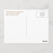 US Marine Corps Drill Instructor Postkarte (Rückseite)