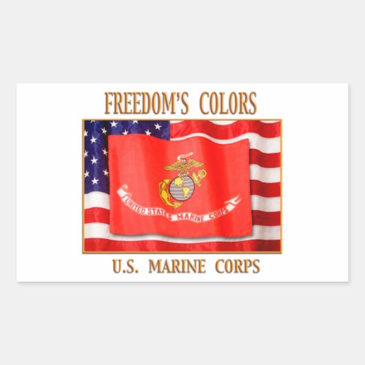US Marine Corps - Ihre individuellen Aufkleber für (Vorderseite)