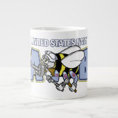 US-Marine Jumbo-Tasse (Vorderseite)