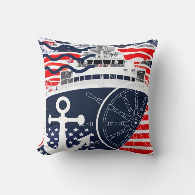 US-Marine Kissen (Vorderseite)