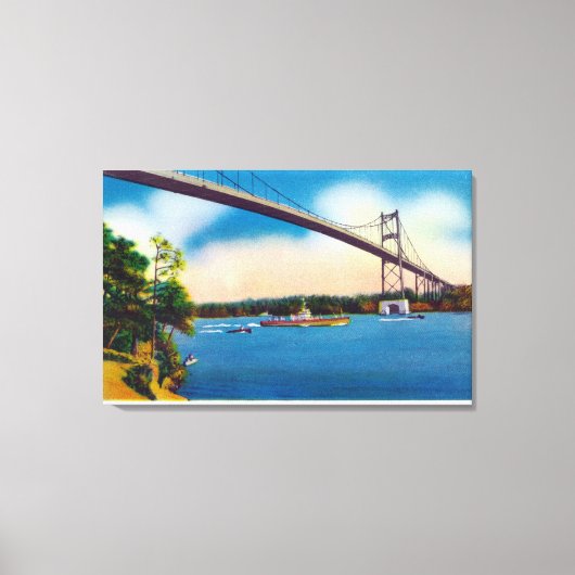 US-Marine Leinwanddruck (Vorderseite)