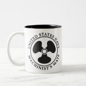 US MARINE machinistische Kaffeetasse (Links)