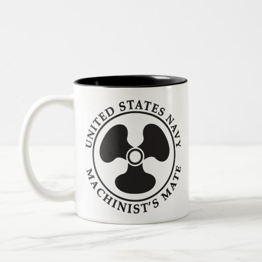 US MARINE machinistische Kaffeetasse (Links)