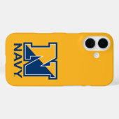 US-Marine | Marine Initial N Case-Mate iPhone Hülle (Rückseite (Horizontal))