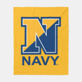 US-Marine | Marine Initial N Fleecedecke (Vorderseite)