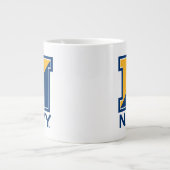 US-Marine | Marine Initial N Jumbo-Tasse (Vorderseite)