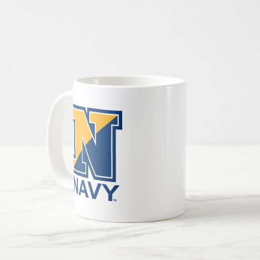 US-Marine | Marine Initial N Kaffeetasse (Vorderseite Links)
