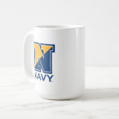 US-Marine | Marine Initial N Kaffeetasse (Vorderseite Links)
