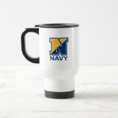 US-Marine | Marine Initial N Reisebecher (Links)