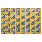 US-Marine | Marine Initial N Stoff (Fat Quarter (45,7 x 55,9 cm))