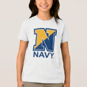 US-Marine | Marine Initial N Tri-Blend Shirt (Vorderseite)