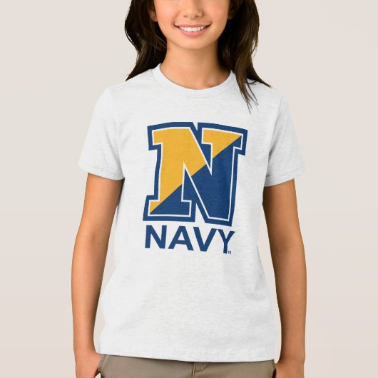 US-Marine | Marine Initial N Tri-Blend Shirt (Vorderseite)