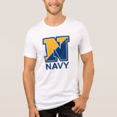 US-Marine | Marine Initial N Tri-Blend Shirt (Vorderseite)