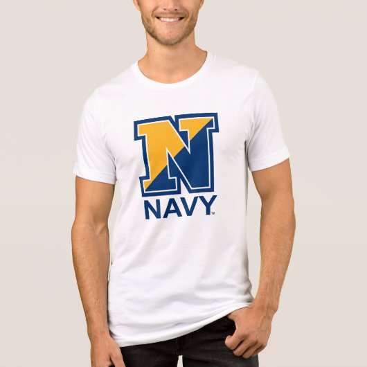 US-Marine | Marine Initial N Tri-Blend Shirt (Vorderseite)