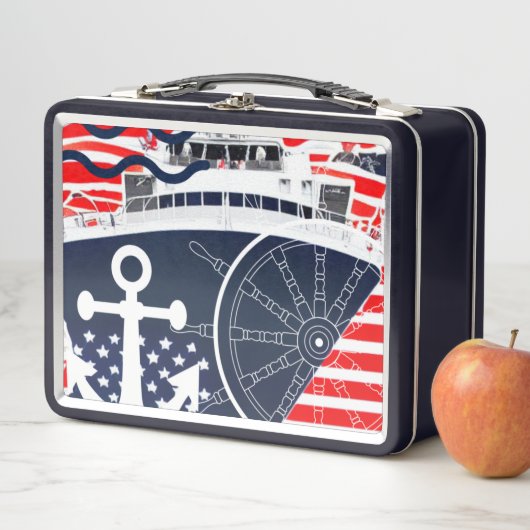 US-Marine Metall Brotdose (Beispiel)