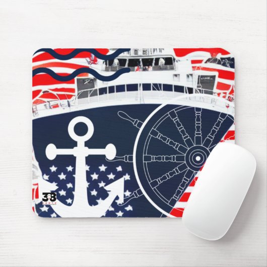 US-Marine Mousepad (Mit Mouse)