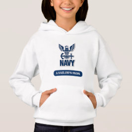 US-Marine-Mutter T-Shirt – Stolz auf Navy Mama  Hoodie