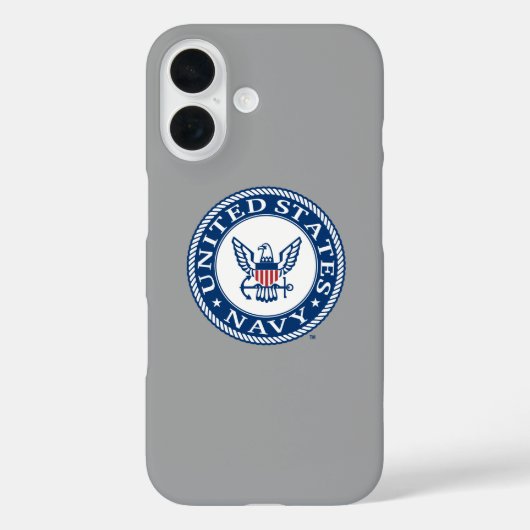 US-Marine | Navy Alt Emblem Case-Mate iPhone Hülle (Rückseite)