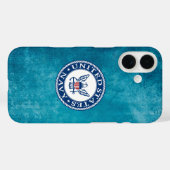 US-Marine | Navy Alt Emblem Case-Mate iPhone Hülle (Rückseite (Horizontal))