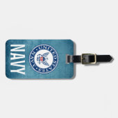 US-Marine | Navy Alt Emblem Gepäckanhänger (Vorderseite horizontal)