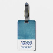 US-Marine | Navy Alt Emblem Gepäckanhänger (Rückseite vertikal)