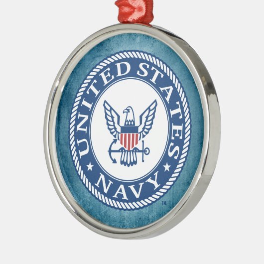 US-Marine | Navy Alt Emblem Ornament Aus Metall (Links)