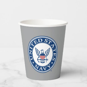 US-Marine Navy Alt Emblem Pappbecher