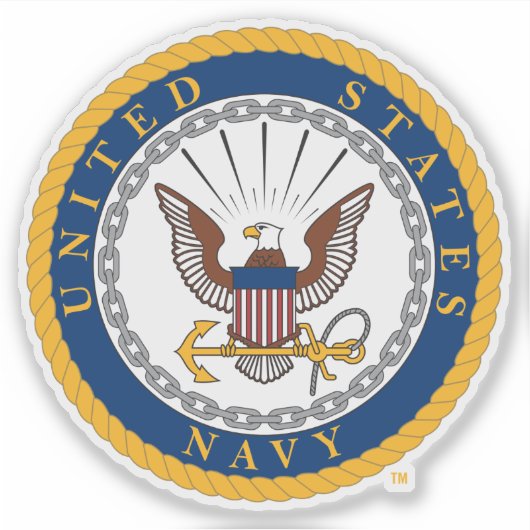 US-Marine | Navy Emblem Aufkleber (Vorderseite)
