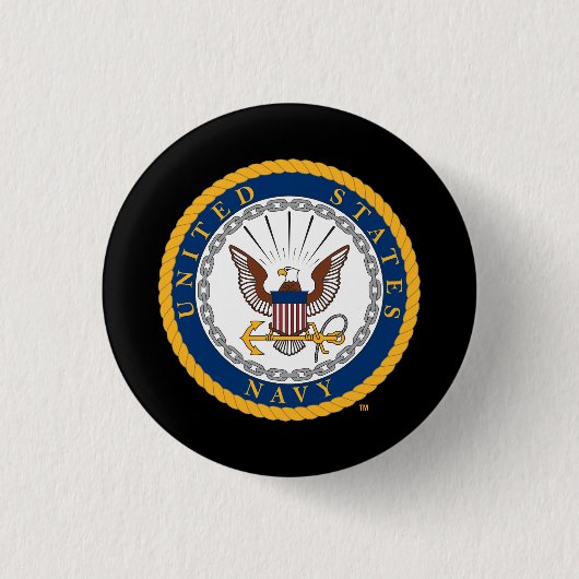 US-Marine | Navy Emblem Button (Vorderseite)
