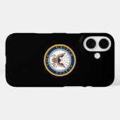 US-Marine | Navy Emblem Case-Mate iPhone Hülle (Rückseite (Horizontal))