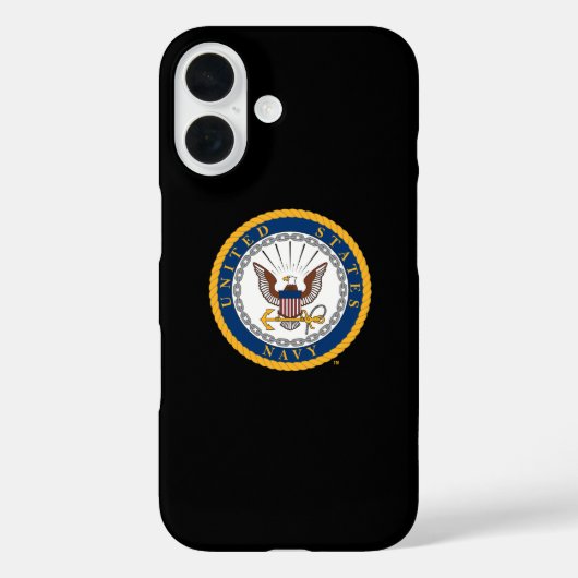 US-Marine | Navy Emblem Case-Mate iPhone Hülle (Rückseite)
