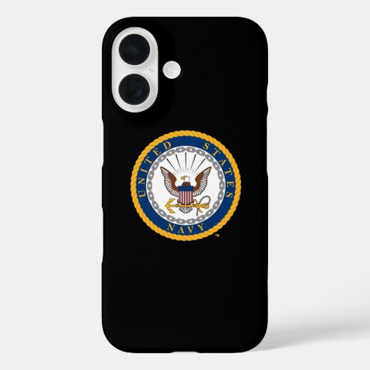 US-Marine | Navy Emblem Case-Mate iPhone Hülle (Rückseite)