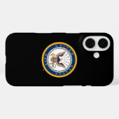 US-Marine | Navy Emblem Case-Mate iPhone Hülle (Rückseite (Horizontal))