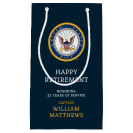 US-Marine | Navy Emblem | glückliche Pensionierung Kleine Geschenktüte