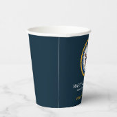 US-Marine | Navy Emblem | glückliche Pensionierung Pappbecher (Rechts)