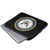 US-Marine | Navy Emblem Laptopschutzhülle (Vorne Knopf)